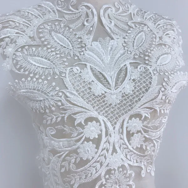 white embroidery beaded sequins chest back decoration flower dress clothing skirt wedding diy lace cloth stickers accessories
white embroidery beaded sequins chest back decoration flower dress clothing skirt wedding diy lace cloth stickers accessories