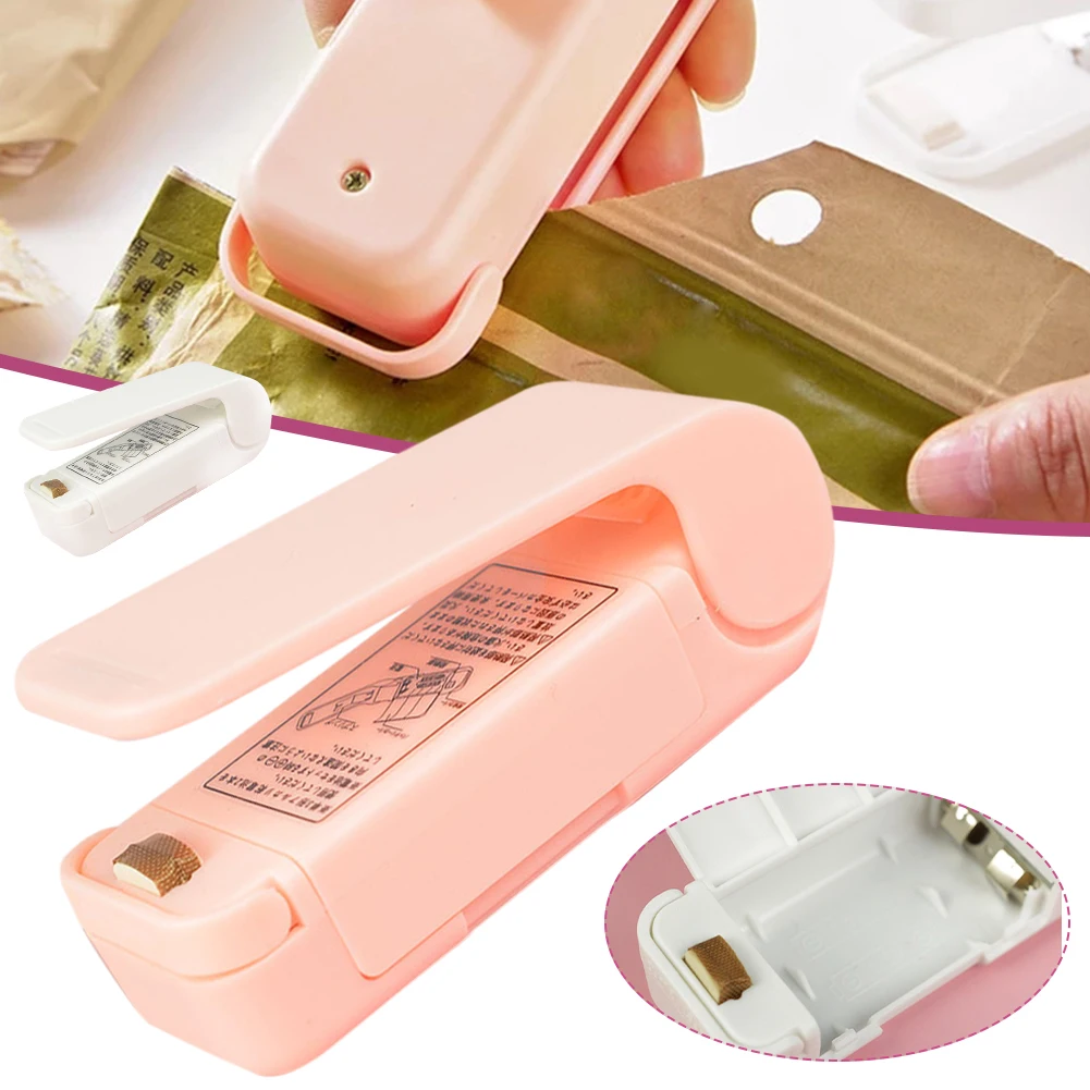 Heat Bag Clips Sealer Plastic Bag Sealer Mini Heat Sealer Machine For Food Saver Kitchen Storage Snack Fresh Handheld In Stock
Heat Bag Clips Sealer Plastic Bag Sealer Mini Heat Sealer Machine For Food Saver Kitchen Storage Snack Fresh Handheld In Stock