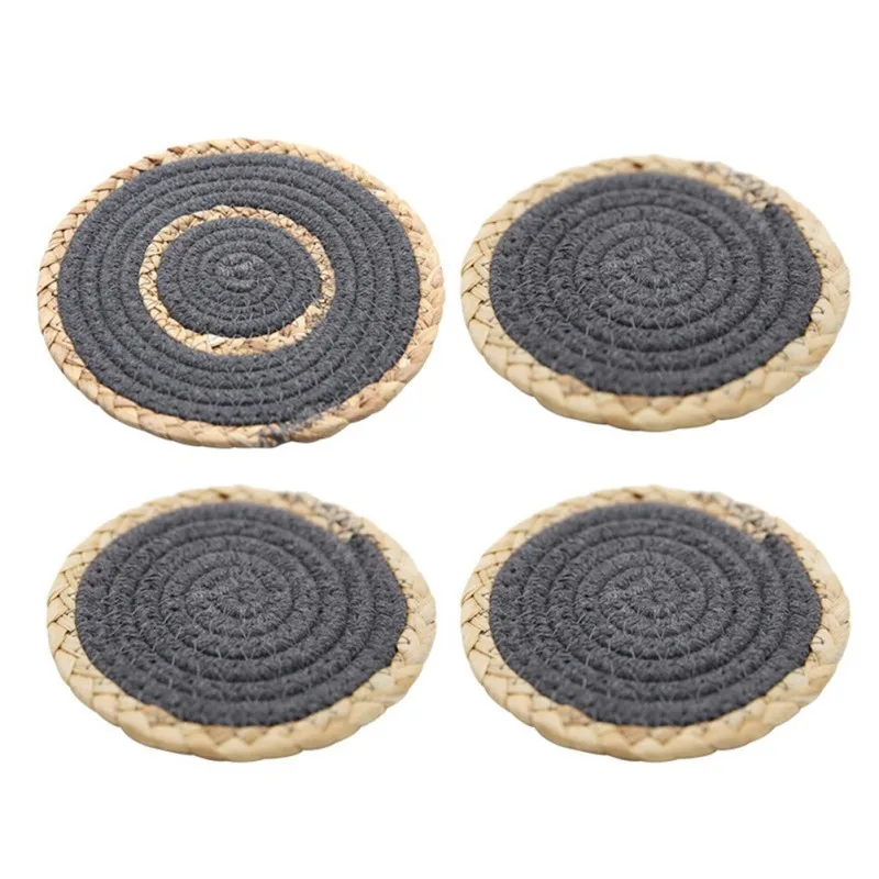 Anti-Heat Cup Mat Natural Round Gourd Grass Cotton Rope Mats Coaster Drinks Tea Coffee Mug For DIY Tableware Decor Durable Pad 
Anti-Heat Cup Mat Natural Round Gourd Grass Cotton Rope Mats Coaster Drinks Tea Coffee Mug For DIY Tableware Decor Durable Pad
