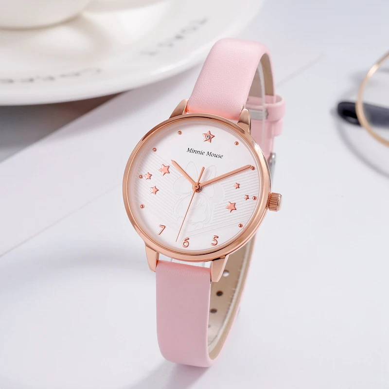 Pretty Minnie Mouse Girls Fashion Casual Wrist Watch Luxury Rhinestone Star Soft Strap Young Ladies Watches Women's Quartz Clock
Pretty Minnie Mouse Girls Fashion Casual Wrist Watch Luxury Rhinestone Star Soft Strap Young Ladies Watches Women's Quartz Clock
