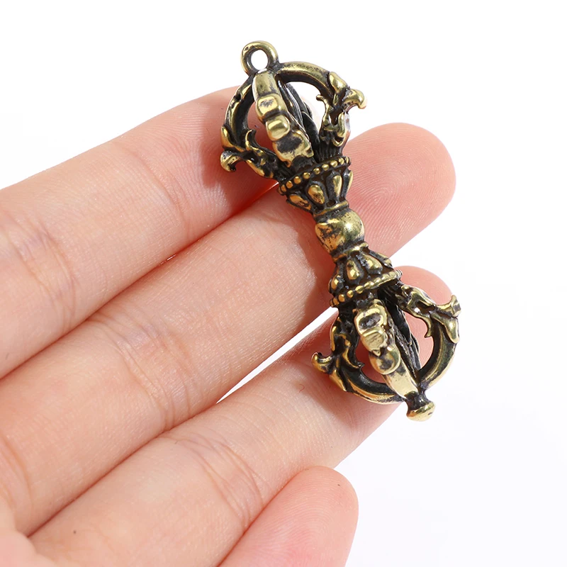 1 PC Nepal Tibetan Handcraft Buddhist Vajra Pestle Copper Crafts Mini Key Ornaments
1 PC Nepal Tibetan Handcraft Buddhist Vajra Pestle Copper Crafts Mini Key Ornaments