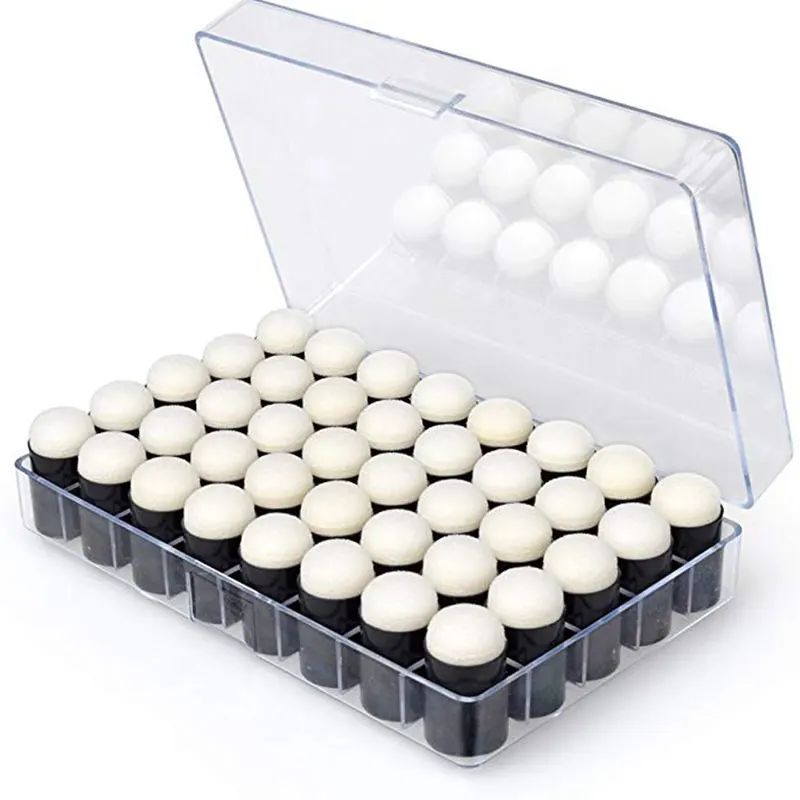 40pcs Storage Case Finger Sponge Dauber Set for Stamping Painting Drawing Ink Crafts Chalk
40pcs Storage Case Finger Sponge Dauber Set for Stamping Painting Drawing Ink Crafts Chalk