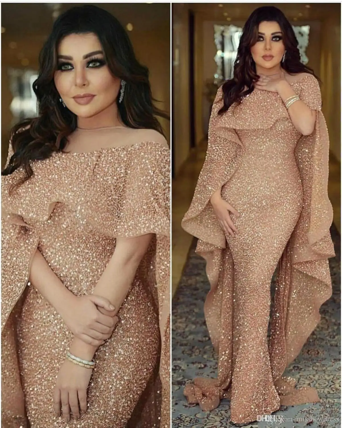 2023 Luxury Mermaid Arabic Long Evening Dresses Sheer Jewel Neck Capped Sequins Floor Length Middle East Prom Formal Party Dress
2023 Luxury Mermaid Arabic Long Evening Dresses Sheer Jewel Neck Capped Sequins Floor Length Middle East Prom Formal Party Dress