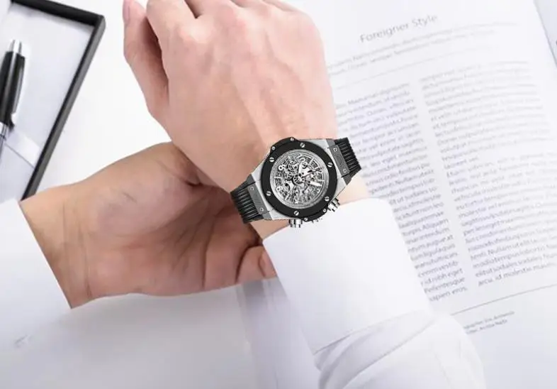 Men Watch Military Design Quartz Watch Quartz Chronograph Personality Silicone Strap Relogio Masculino
Men Watch Military Design Quartz Watch Quartz Chronograph Personality Silicone Strap Relogio Masculino