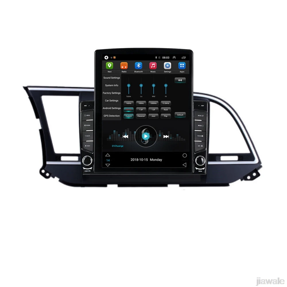 9.7" octa-core tesla style vertical screen Android 10 Car GPS Stereo Multimedia for Hyundai Elantra Avante LHD 2017-2018
9.7" octa-core tesla style vertical screen Android 10 Car GPS Stereo Multimedia for Hyundai Elantra Avante LHD 2017-2018