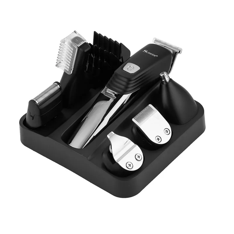 6in1 Professional Hair Clipper Cordless Stainless Steel Hair Removal Kit Electric Nose Hair Trimmer Beard Shaver Eyebrow Trimmer
6in1 Professional Hair Clipper Cordless Stainless Steel Hair Removal Kit Electric Nose Hair Trimmer Beard Shaver Eyebrow Trimmer