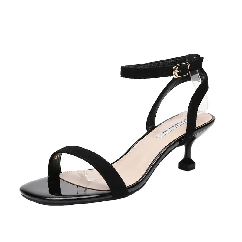 Beige Heeled Sandals Med Comfort Shoes for Women 2021 Summer Black Medium New Stiletto Cat Girls Fashion Velvet Rome Solid PU Bu
Beige Heeled Sandals Med Comfort Shoes for Women 2021 Summer Black Medium New Stiletto Cat Girls Fashion Velvet Rome Solid PU Bu