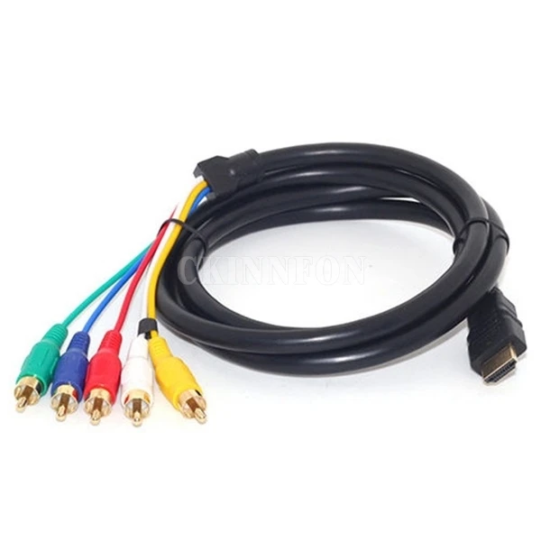 100 шт. 1,5 м HDMI-совместимый штекер к 5 RCA 5RCA AV видео компоненты преобразователь кабеля адаптер для DVD HDTV STB 1080P
100 шт. 1,5 м HDMI-совместимый штекер к 5 RCA 5RCA AV видео компоненты преобразователь кабеля адаптер для DVD HDTV STB 1080P