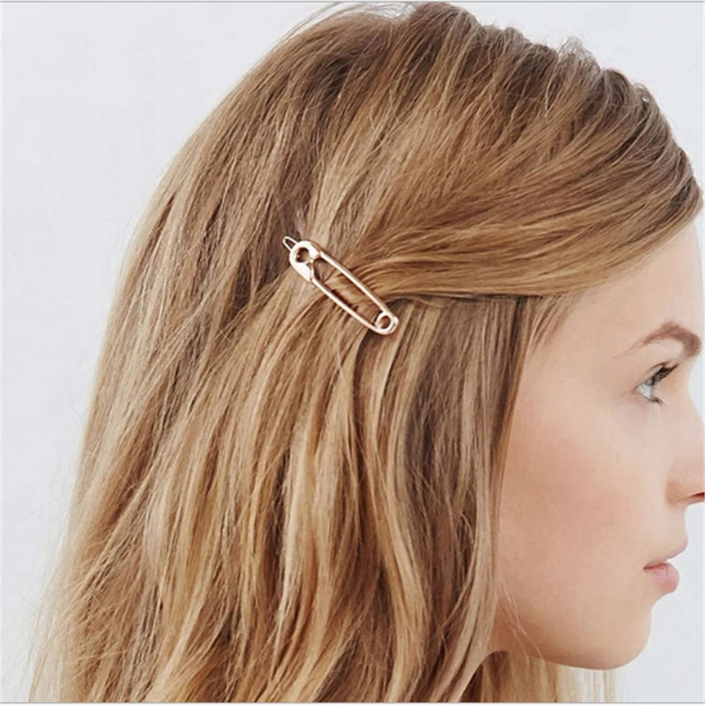 Hot Sale Chic Pin Shape Hair Clip Simple Metal Hairpins Hair Stick Girl Hair Accessories Hair Clips For Women Wedding Daily Use
Hot Sale Chic Pin Shape Hair Clip Simple Metal Hairpins Hair Stick Girl Hair Accessories Hair Clips For Women Wedding Daily Use