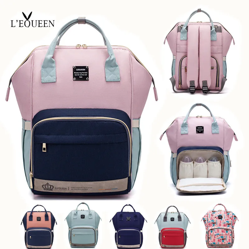 LEQUEEN Diaper Bag Baby Care Mummy Maternity Bag Large Storage Travel Waterproof Antifouling Backpack Stroller Bag Nappy Bag 
LEQUEEN Diaper Bag Baby Care Mummy Maternity Bag Large Storage Travel Waterproof Antifouling Backpack Stroller Bag Nappy Bag
