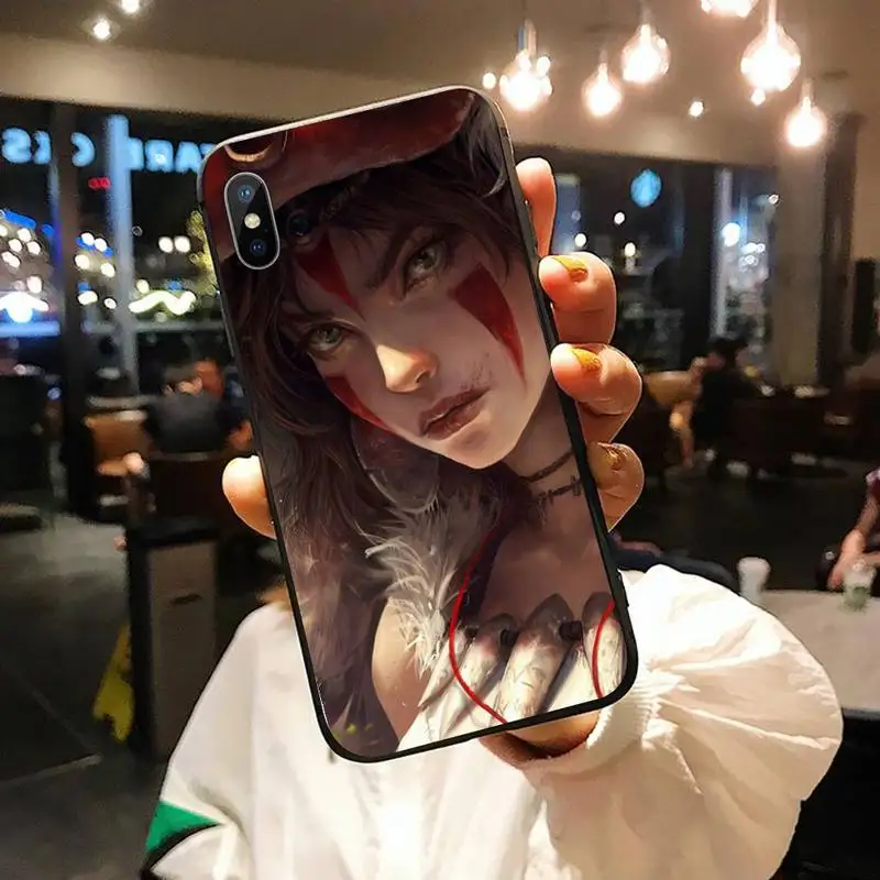 Portrait of Princess Mononoke Phone Case for iPhone 11 12 pro XS MAX 8 7 6 6S Plus X 5S SE 2020 XR
Portrait of Princess Mononoke Phone Case for iPhone 11 12 pro XS MAX 8 7 6 6S Plus X 5S SE 2020 XR