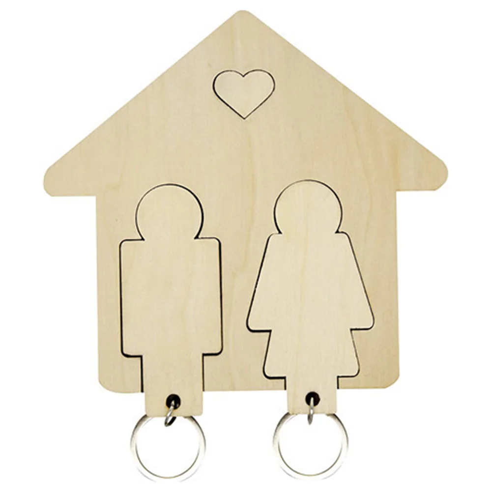 Wooden Key Chain Couple, a Set of 2 key Ring Accessories With Matching Magnetic Hangers, Cute Pendant key Ring Hift
Wooden Key Chain Couple, a Set of 2 key Ring Accessories With Matching Magnetic Hangers, Cute Pendant key Ring Hift