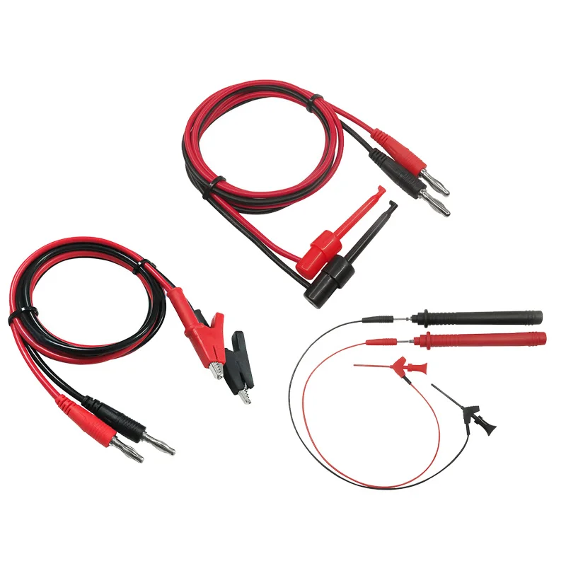 Banana Plug To Crocodile Alligator Clip Test Probe Lead Wire Cable Testing Leads PA Copper Silicone PVC Protective Sleeve
Banana Plug To Crocodile Alligator Clip Test Probe Lead Wire Cable Testing Leads PA Copper Silicone PVC Protective Sleeve