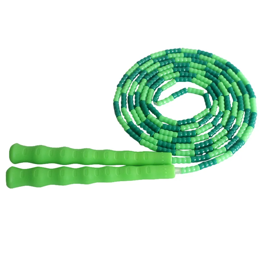 Colorful Jump Rope Soft Beaded Segmented Length Adjustable Skipping Rope Hagh Quality Indoor Fitness Equipment Durable Fitness
Colorful Jump Rope Soft Beaded Segmented Length Adjustable Skipping Rope Hagh Quality Indoor Fitness Equipment Durable Fitness