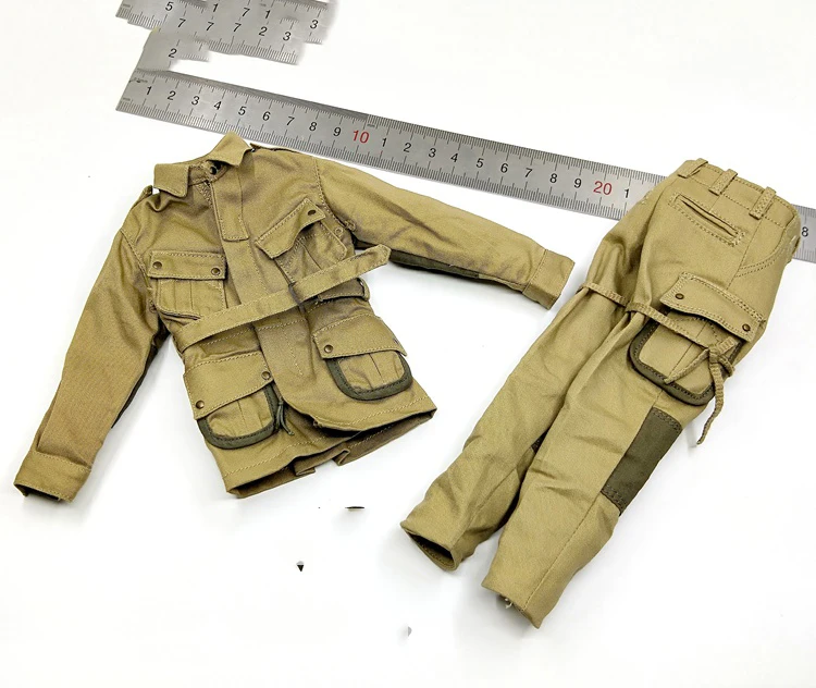 1/6 Scale SS110 101 Airborne Uniforms Coat and Pants Models for 12''Figures Bodies Accessories
1/6 Scale SS110 101 Airborne Uniforms Coat and Pants Models for 12''Figures Bodies Accessories