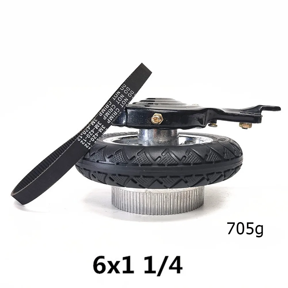 6x1 1/4 Scooter Rear Solid Tyre 3 Meter 420 12 Timing Belt 70 Brake Cover Kit Small Sea Wave Rear Wheel Solid Tire Assembly
6x1 1/4 Scooter Rear Solid Tyre 3 Meter 420 12 Timing Belt 70 Brake Cover Kit Small Sea Wave Rear Wheel Solid Tire Assembly