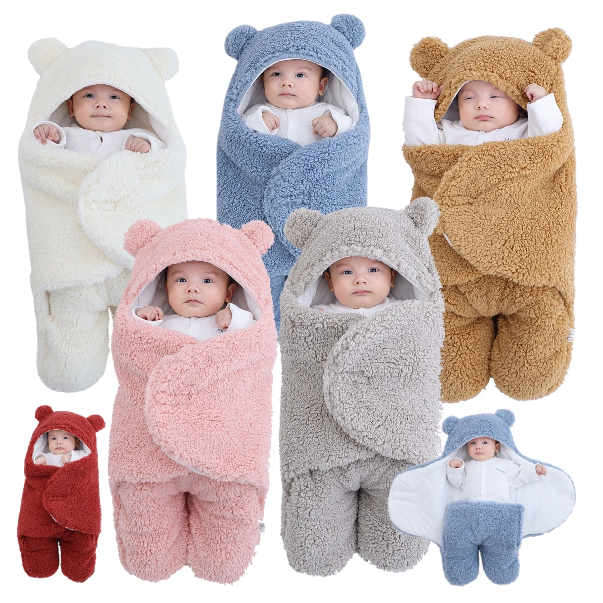 Baby Wrap Swaddle Bear Blanket for Newborn Sleeping Bag Unisex Babie Shawl Blanket Suit Organic Swadding Scarf 100% Cotton Warm
Baby Wrap Swaddle Bear Blanket for Newborn Sleeping Bag Unisex Babie Shawl Blanket Suit Organic Swadding Scarf 100% Cotton Warm