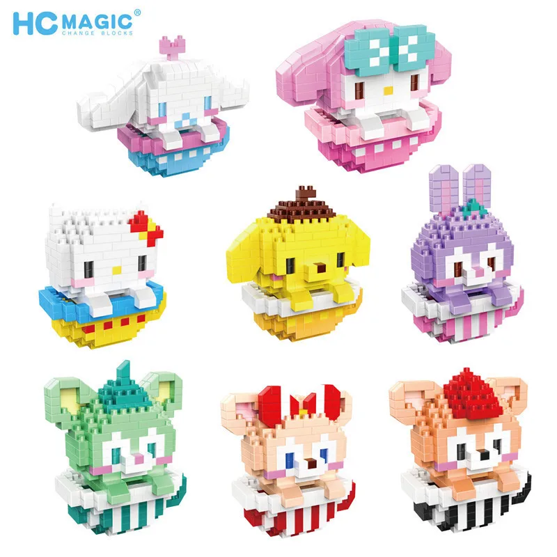 Cartoon Mini Building Blocks Anime Candy Cup Cute Animal Model Building Block Toys DIY Assembled Educational Children's Toy Gift
Cartoon Mini Building Blocks Anime Candy Cup Cute Animal Model Building Block Toys DIY Assembled Educational Children's Toy Gift