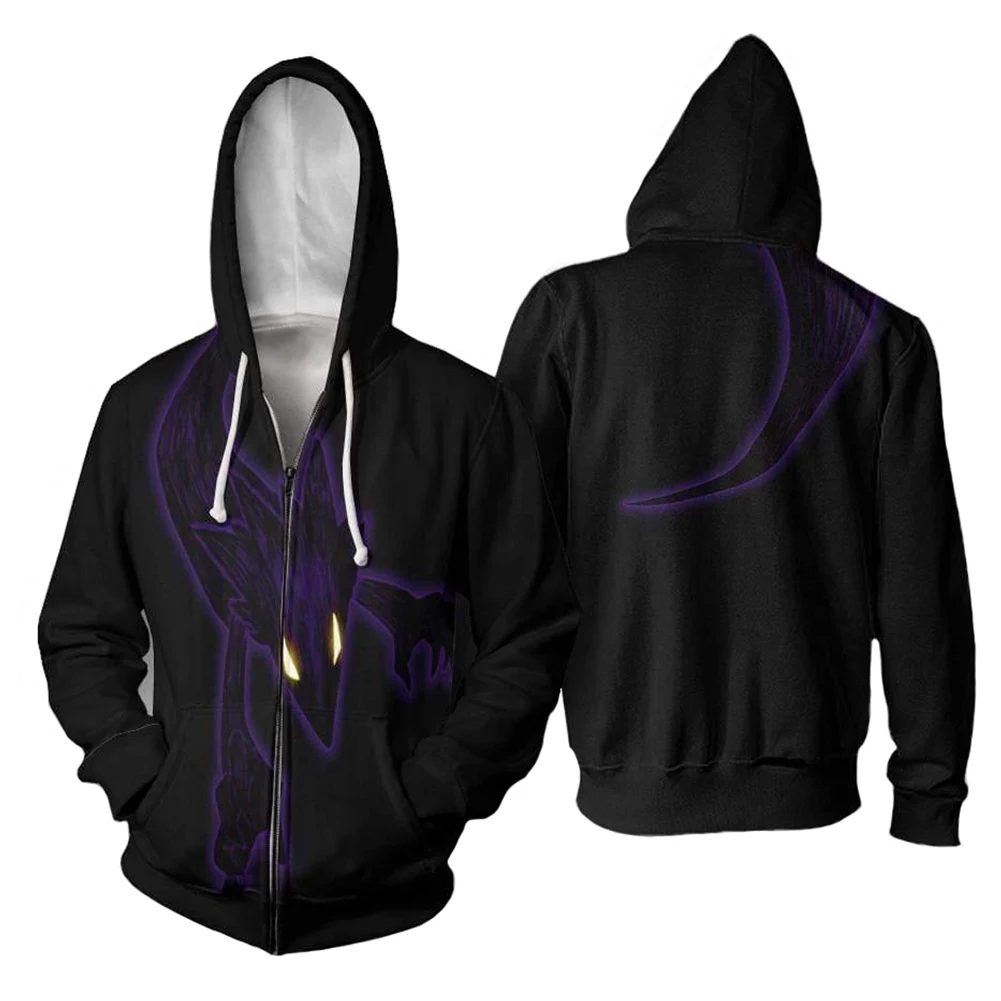 Anime My Hero Academia Tokoyami Fumikage Cosplay Zip Up Hoodie 3D Printed Hooded Sweatshirt Men Women Casual Jacket Coat
Anime My Hero Academia Tokoyami Fumikage Cosplay Zip Up Hoodie 3D Printed Hooded Sweatshirt Men Women Casual Jacket Coat