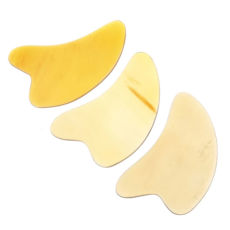 1PCS Natural Ox Horn Gua Sha Scraper Facial Massage Beauty Health Relax Eye Face Neck Back Body Massager Tool
1PCS Natural Ox Horn Gua Sha Scraper Facial Massage Beauty Health Relax Eye Face Neck Back Body Massager Tool