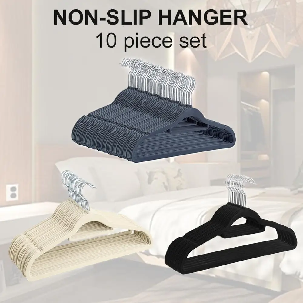 Flocking Hanger Non-slip Plastic Flocking Velvet Coat Flocked Custom Hanger Seamless Drying Rack Newest 2019
Flocking Hanger Non-slip Plastic Flocking Velvet Coat Flocked Custom Hanger Seamless Drying Rack Newest 2019
