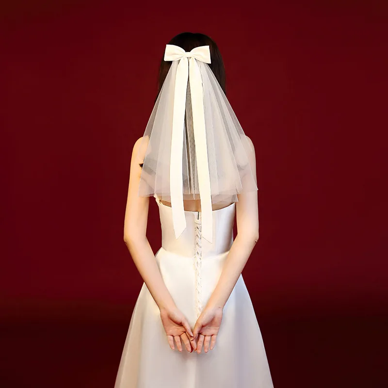 Kagenmo Wedding photo art photography headwear accessories bow-knot style about 60cm
Kagenmo Wedding photo art photography headwear accessories bow-knot style about 60cm