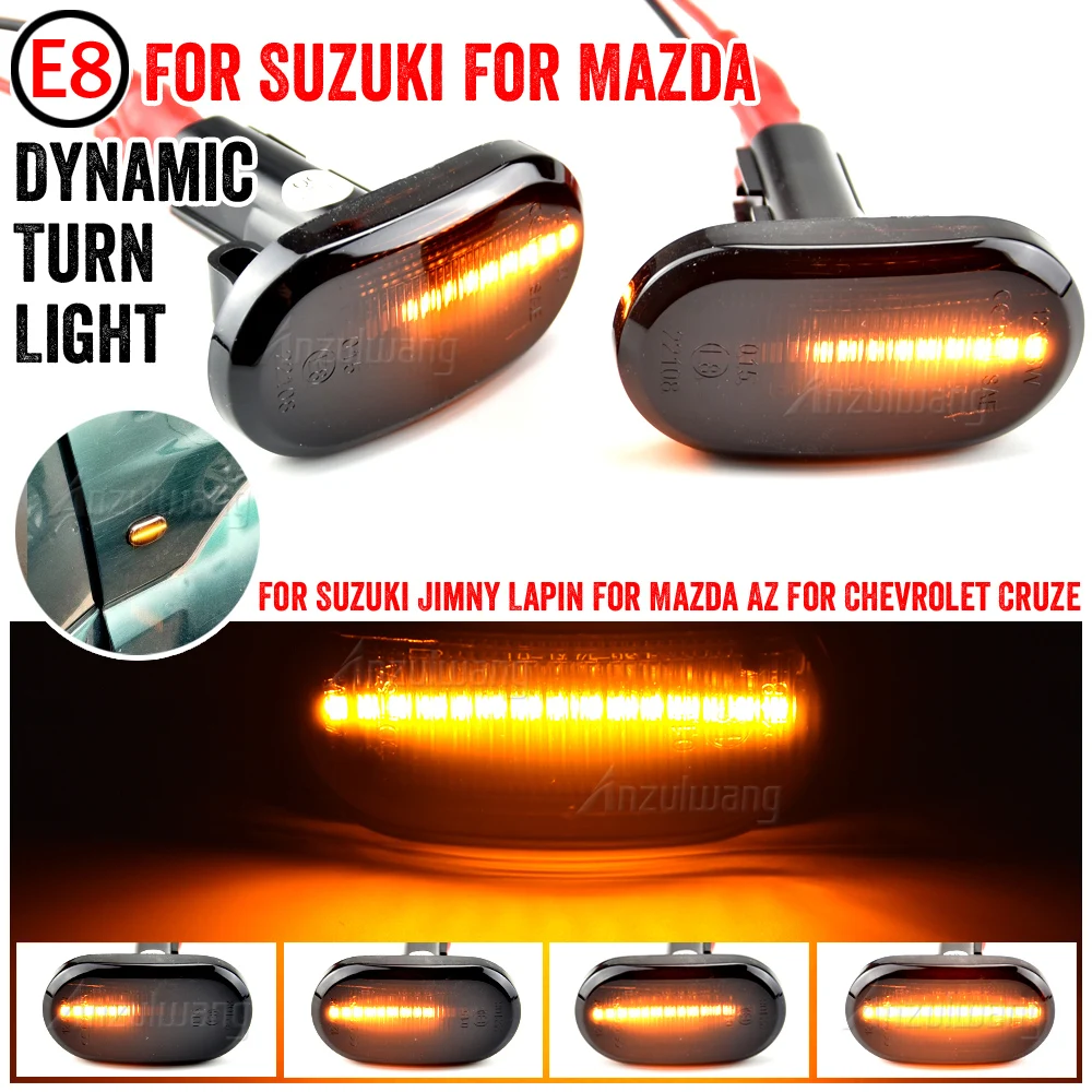 12V Flashing Car Side Marker Lamps LED Turn Signal Lights Indicator Dynamic Accessories For Chevrolet Cruze Suzuki Jimny Mazda
12V Flashing Car Side Marker Lamps LED Turn Signal Lights Indicator Dynamic Accessories For Chevrolet Cruze Suzuki Jimny Mazda