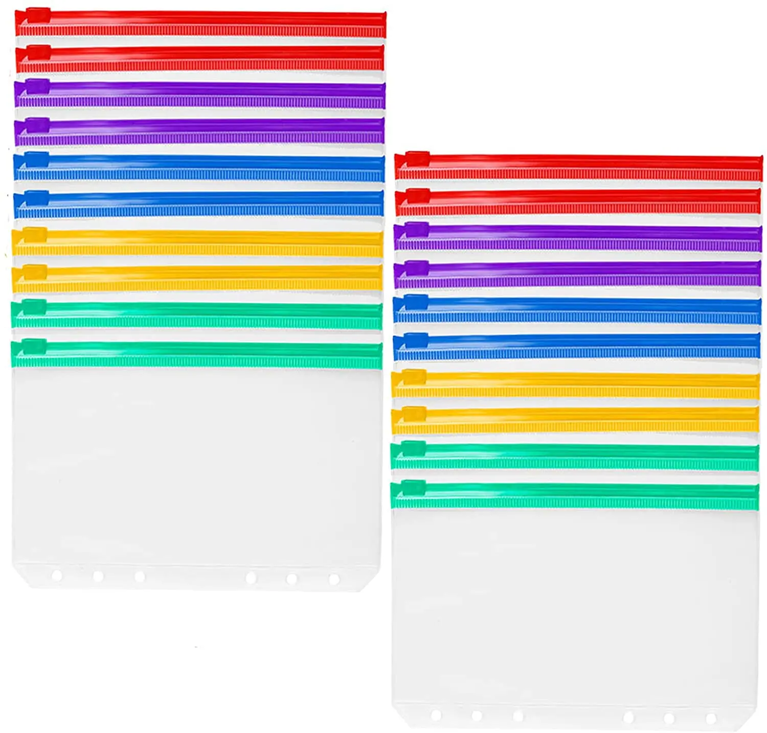 Binder PVC Ocket A6 Size Multi-Color Zipper Folder For 6-Ring Binder Notebook Binder, Waterproof
Binder PVC Ocket A6 Size Multi-Color Zipper Folder For 6-Ring Binder Notebook Binder, Waterproof