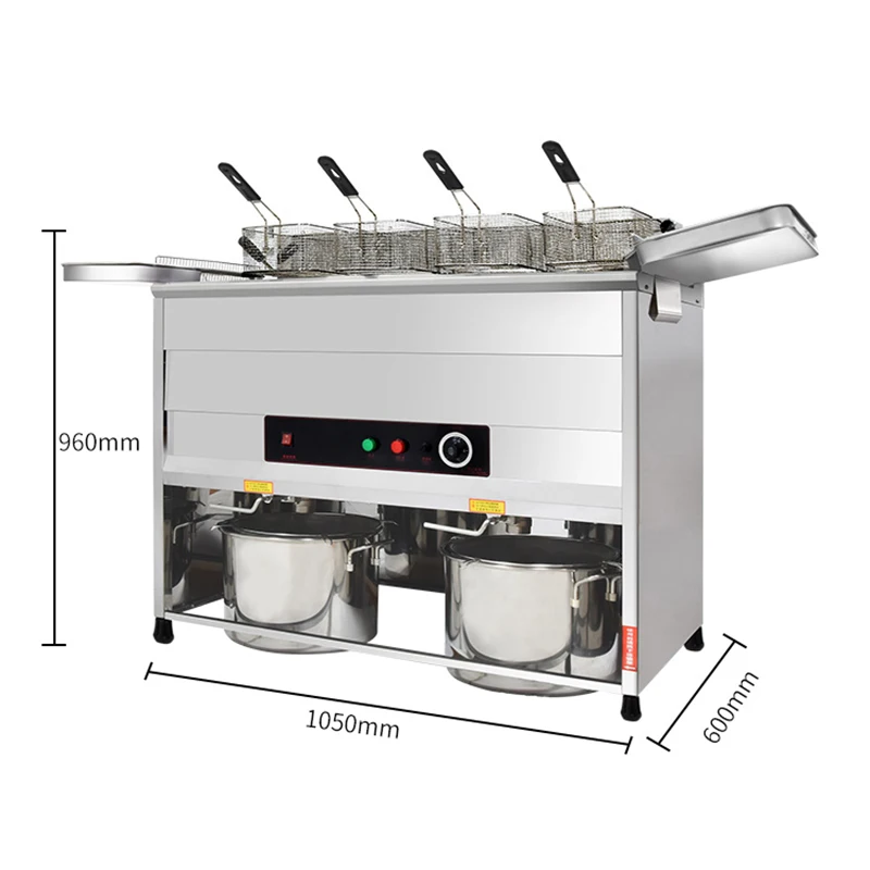 90L electric fryer commercial heating tube vertical fryer fried chicken chain store flip electric fryer
90L electric fryer commercial heating tube vertical fryer fried chicken chain store flip electric fryer