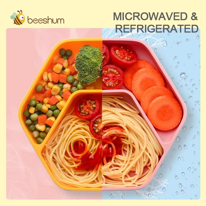 Beeshum Children's Tableware Set Bowl Plate Cup 3 pieces Baby Feeding Bottle Set Cartoon Beehive Anti-Scalding Silicone Plates
Beeshum Children's Tableware Set Bowl Plate Cup 3 pieces Baby Feeding Bottle Set Cartoon Beehive Anti-Scalding Silicone Plates