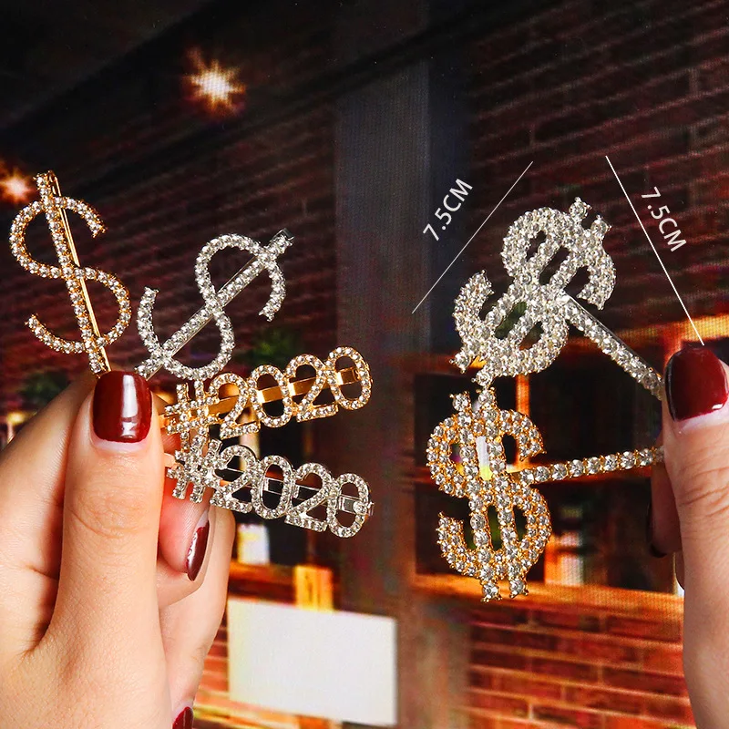 1pc Fashion Hair Accessory Shining Rhinestones Letter Hairpins Crystal Metal Hair Clips Women Girl Styling Hairgrip
1pc Fashion Hair Accessory Shining Rhinestones Letter Hairpins Crystal Metal Hair Clips Women Girl Styling Hairgrip