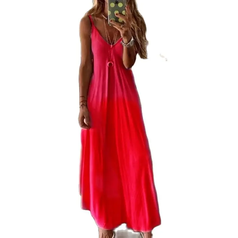 Women's Summer 2021 V-neck Long Skirt Sexy Loose Women's Skirt Plus Size Sling Skirt Breathable Skirt Skirt Dress women's new sk
Women's Summer 2021 V-neck Long Skirt Sexy Loose Women's Skirt Plus Size Sling Skirt Breathable Skirt Skirt Dress women's new sk