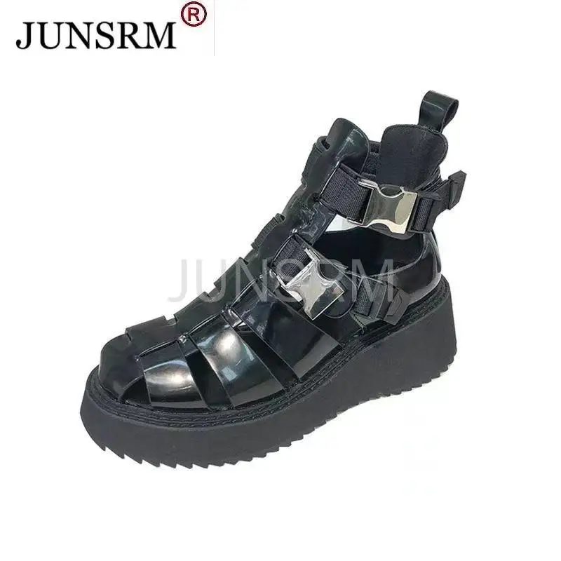 Fashion 2021 Summer Women High-Tops Sandals Cut-Outs Shoes Sexy Silver Black High Heels Gladiator Woman Plus Size
Fashion 2021 Summer Women High-Tops Sandals Cut-Outs Shoes Sexy Silver Black High Heels Gladiator Woman Plus Size