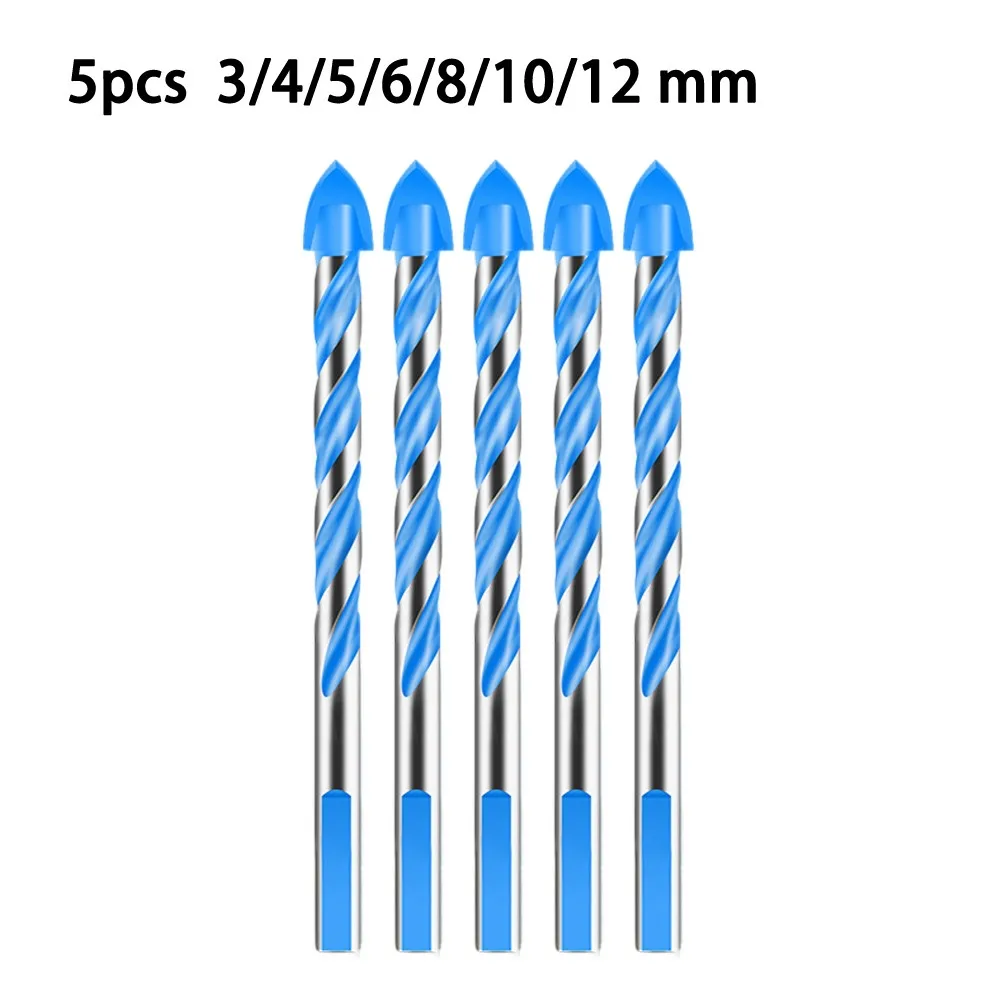 5pcs Professional Hard Alloy Drill Bit For Glass Tile Concrete Hole Opener Diameter 3/4/5/6/8/10/12 Mm Twist Drill Bit
5pcs Professional Hard Alloy Drill Bit For Glass Tile Concrete Hole Opener Diameter 3/4/5/6/8/10/12 Mm Twist Drill Bit