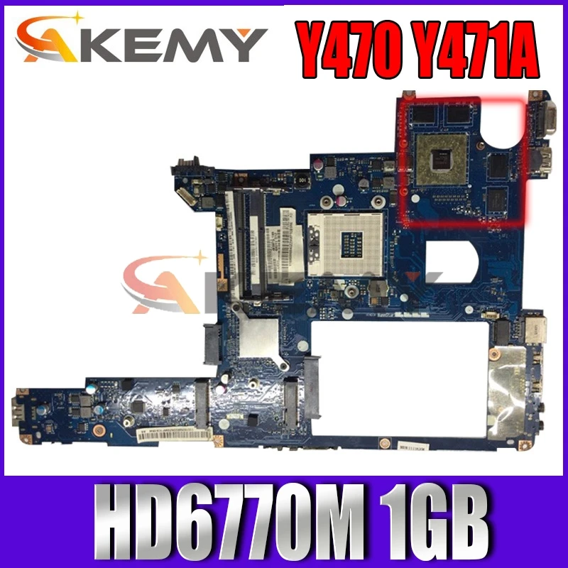 Akemy For Lenovo Y470 Y471A Laptop Motherboard QIQY2 LA-6884P MAIN BOARD HM65 DDR3 HD6770M 1GB Video card
Akemy For Lenovo Y470 Y471A Laptop Motherboard QIQY2 LA-6884P MAIN BOARD HM65 DDR3 HD6770M 1GB Video card