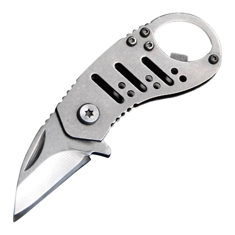 Mini Retro Knife Outdoors EDC Survival Tool Pocket Folding Stonewash Bottle Opener Keychain Camping Hiking
Mini Retro Knife Outdoors EDC Survival Tool Pocket Folding Stonewash Bottle Opener Keychain Camping Hiking