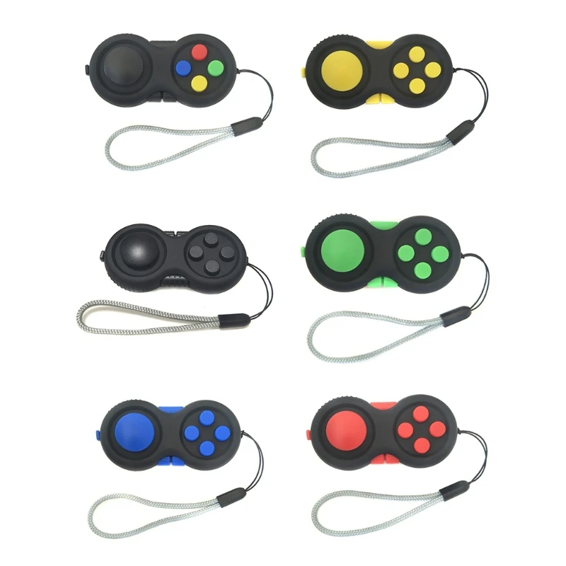 Fidget Controller Pad Cube Game Focus Toy Smooth ABS Plastic Stress Relief Toys for Add
Fidget Controller Pad Cube Game Focus Toy Smooth ABS Plastic Stress Relief Toys for Add