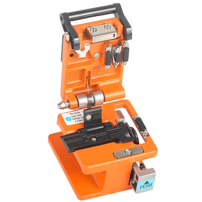 COMPTYCO orange AUA-60S fiber cleaver fiber cable cutter knife tools be used for fast connectors FTTH Send shatter-resistant bag
COMPTYCO orange AUA-60S fiber cleaver fiber cable cutter knife tools be used for fast connectors FTTH Send shatter-resistant bag