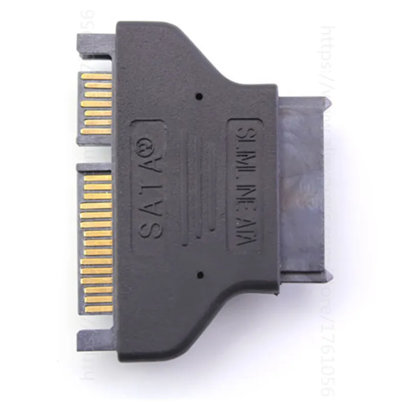 Переходник SATA 7 + 15 22pin male mini Slim 6 pin 13 female|Компьютерные кабели и разъемы| |