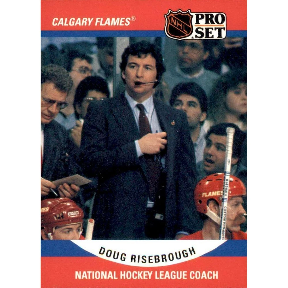 Pro Set 1990 Коллекционная хоккейная карточка №663 Doug Risebrough | Игрушки и хобби