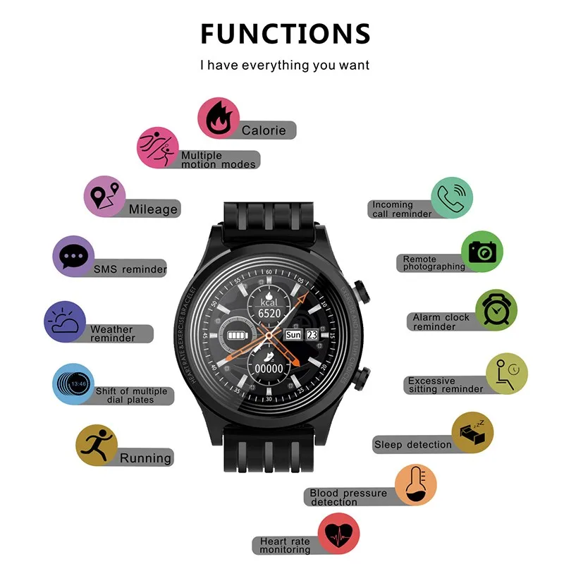 Smart Wristband Blood Pressure Heart Rate Measurement E5 Bluetooth Touch Smart Bracelet Sport Tracker Smart Watch Smartwatch
Smart Wristband Blood Pressure Heart Rate Measurement E5 Bluetooth Touch Smart Bracelet Sport Tracker Smart Watch Smartwatch