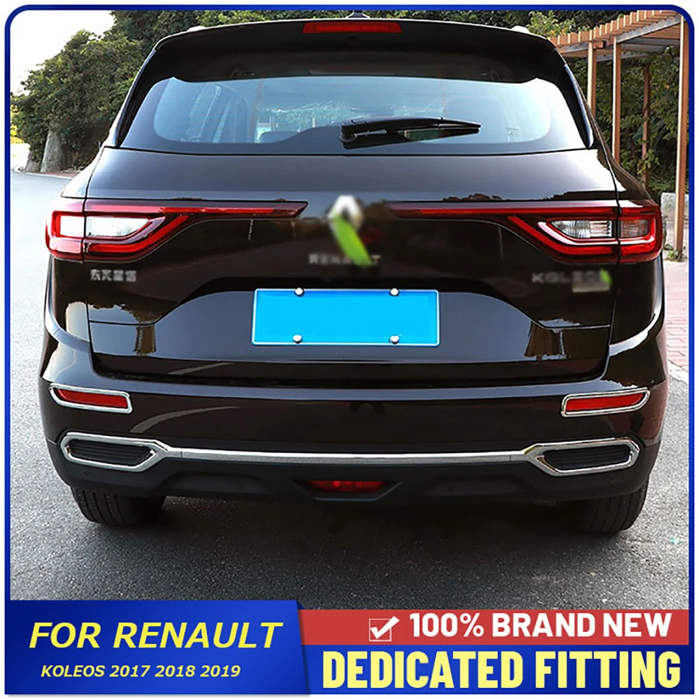 Накладки на задние противотуманные фары, хромированные, ABS, для Renault Koleos 2017, 2018, 2019
Накладки на задние противотуманные фары, хромированные, ABS, для Renault Koleos 2017, 2018, 2019