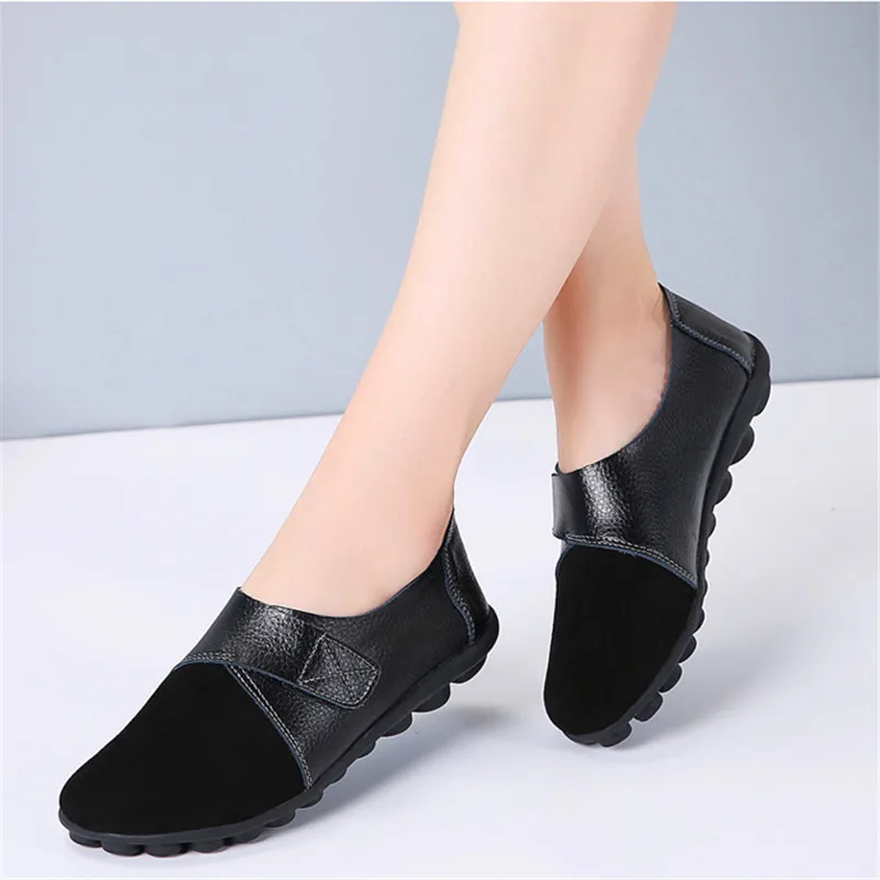 2020 spring and autumn large size new leather soft bottom women's shoes casual flat middle-aged mother pregnant women shoes
2020 spring and autumn large size new leather soft bottom women's shoes casual flat middle-aged mother pregnant women shoes