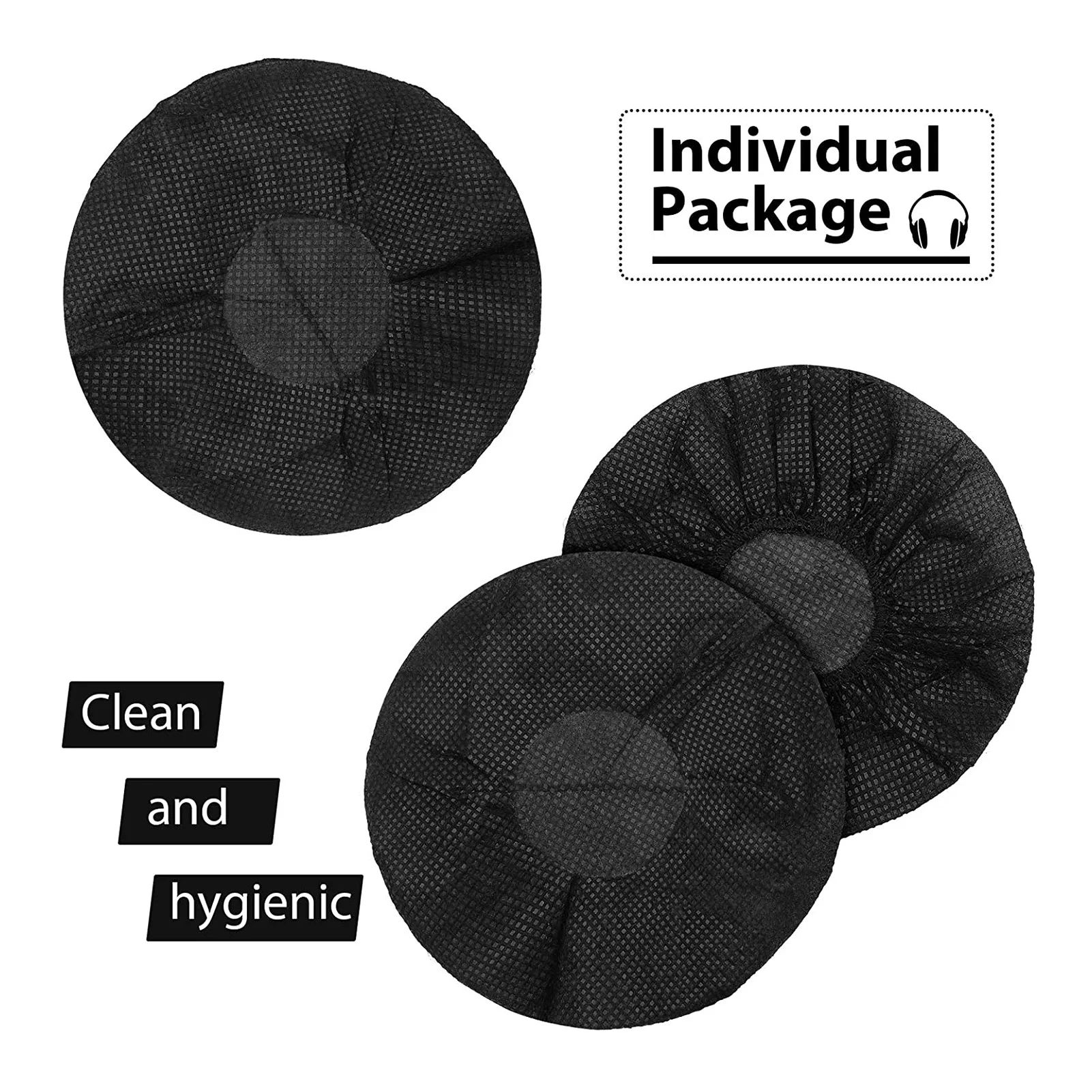 100 Packs/Set Disposable Earpads Cover Stretchable Earcup Protectors Breathable Fits 3.93-4.72inches Headset Ear Cushions
100 Packs/Set Disposable Earpads Cover Stretchable Earcup Protectors Breathable Fits 3.93-4.72inches Headset Ear Cushions