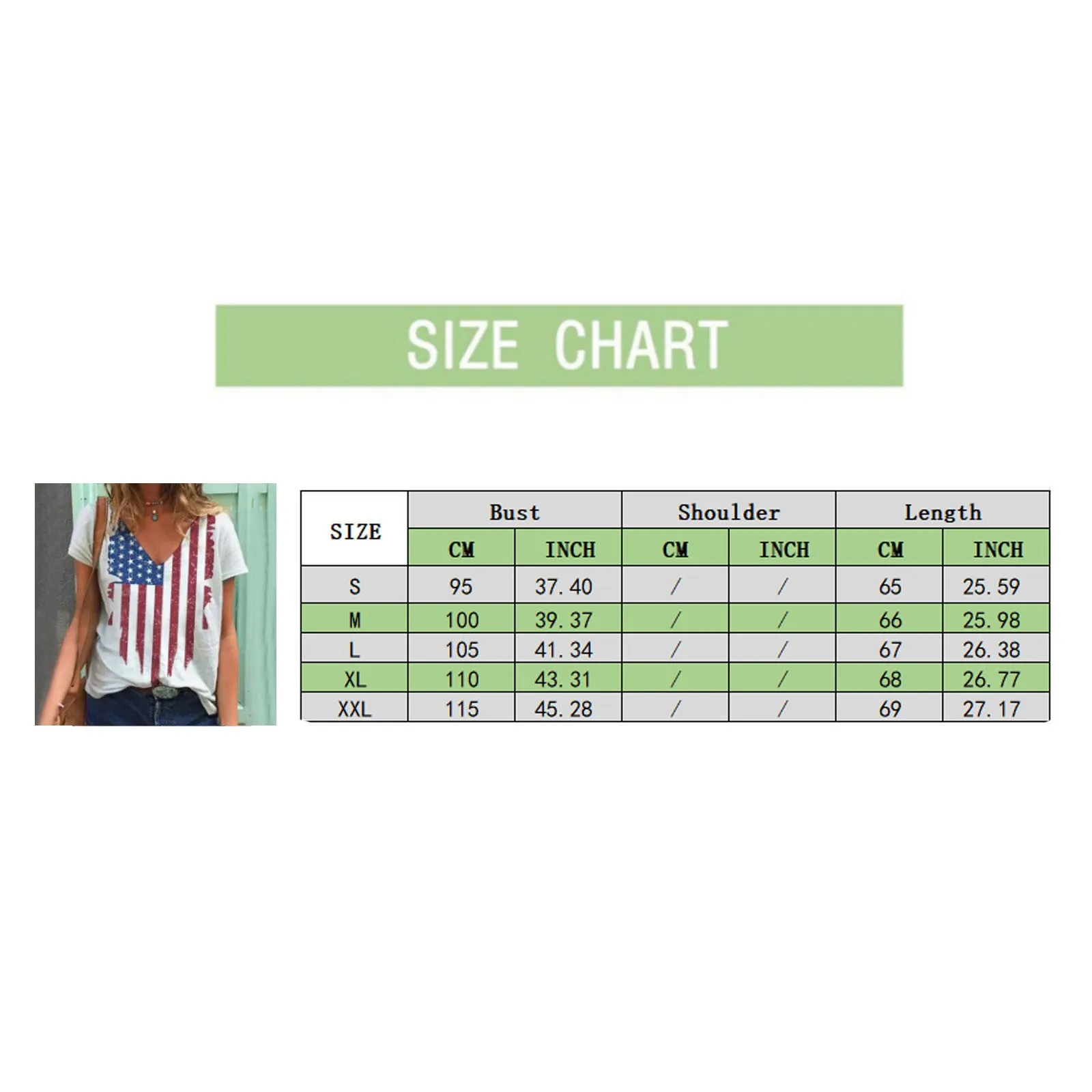 Harajuku Summer Ladies Casual Shirt Women Casual Cotton Short Sleeve American Flag Print V-Neck Shirt Camisetas De Mujer#3 
Harajuku Summer Ladies Casual Shirt Women Casual Cotton Short Sleeve American Flag Print V-Neck Shirt Camisetas De Mujer#3