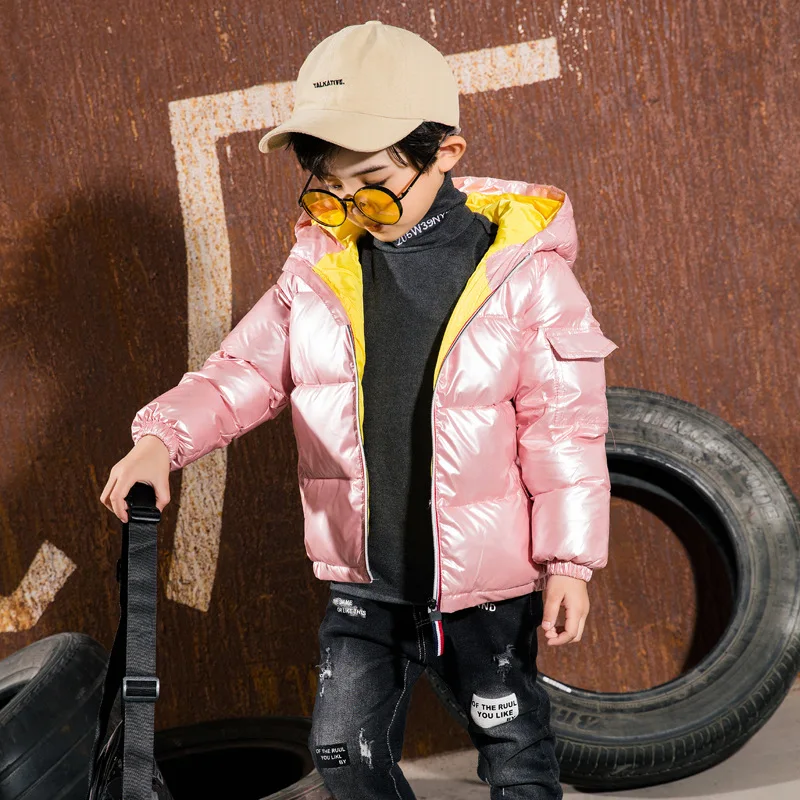 Boys Coats Winter Jacket Kids Down Cotton Coat Waterproof Snowsuit Pink Gold Silver Jacket Hooded Parka Girls Down Coats Kids
Boys Coats Winter Jacket Kids Down Cotton Coat Waterproof Snowsuit Pink Gold Silver Jacket Hooded Parka Girls Down Coats Kids