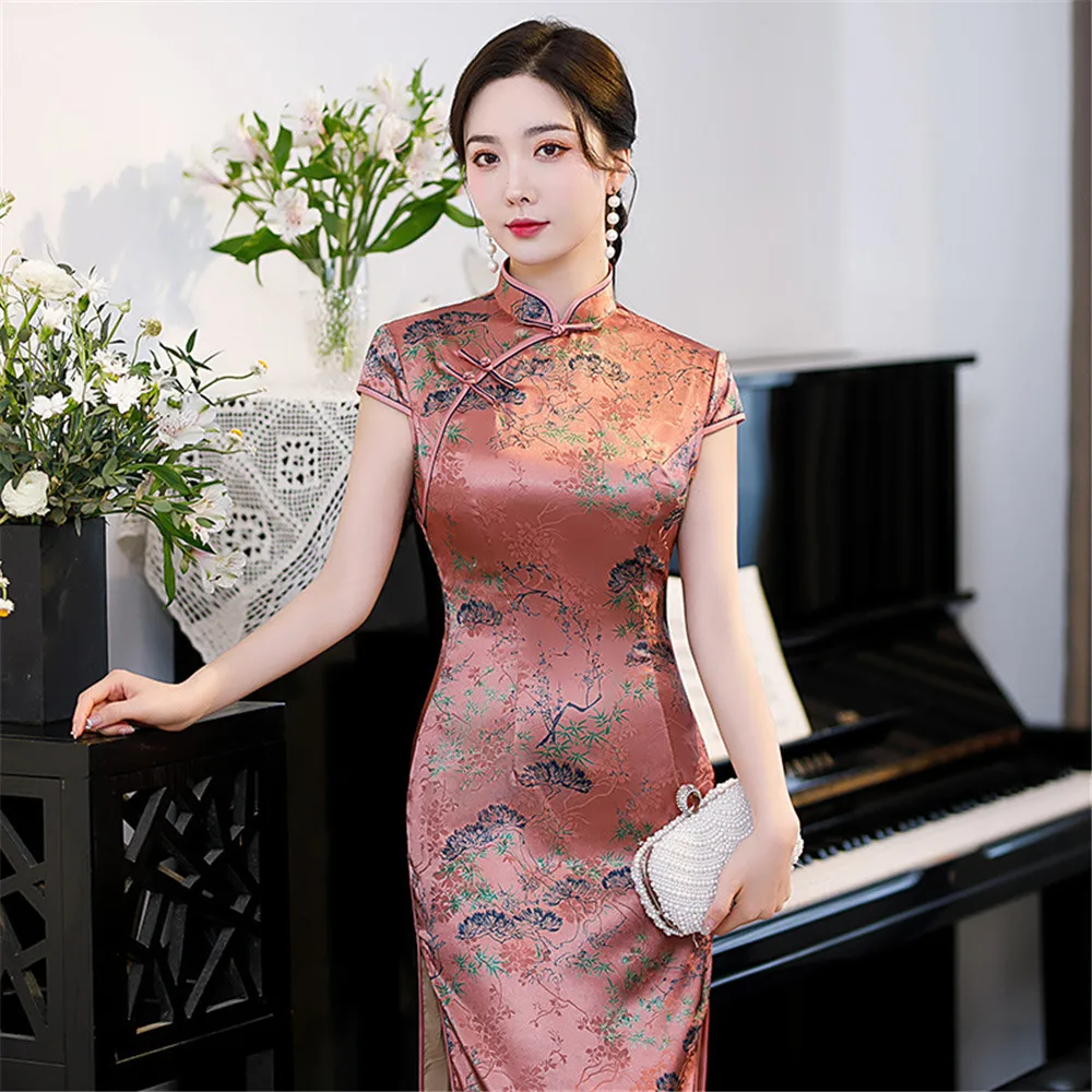 Printing Chinese Traditionele Plus Size 3xl Vestidso Cheongsam Elegant Wedding Party Dress Mermaid Slim Diagonaal Gesp Qipao
Printing Chinese Traditionele Plus Size 3xl Vestidso Cheongsam Elegant Wedding Party Dress Mermaid Slim Diagonaal Gesp Qipao