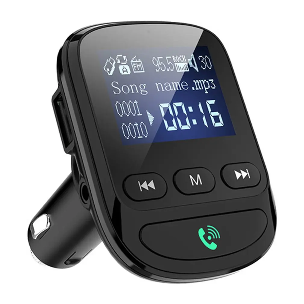 Multi-function Car FM Transmitter MP3 Player Wireless Adapter Hands-free Car Kit Modulator With USB Quick Charge QC3.0
Multi-function Car FM Transmitter MP3 Player Wireless Adapter Hands-free Car Kit Modulator With USB Quick Charge QC3.0