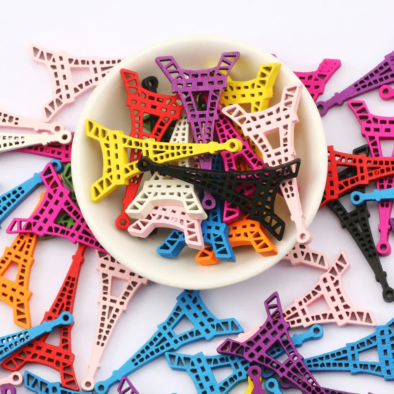 25/50pcs Random Color Tower Shape Wooden Pendant For Jewelry Making Handmade DIY Backpack Party Pendant Decoration
25/50pcs Random Color Tower Shape Wooden Pendant For Jewelry Making Handmade DIY Backpack Party Pendant Decoration