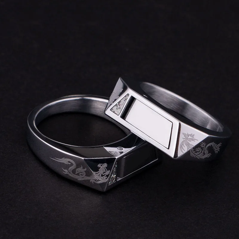 Self-defense Ring 2 Generation Women's Anti-wolf Artifact Men's Steel Titanium Personality Ring Outdoor Defense
Self-defense Ring 2 Generation Women's Anti-wolf Artifact Men's Steel Titanium Personality Ring Outdoor Defense